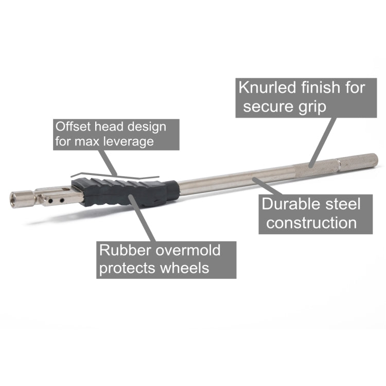 Tire Removal Tool Set TR413 + Tire Valve + Extractor for Car Trunk Motorcycles