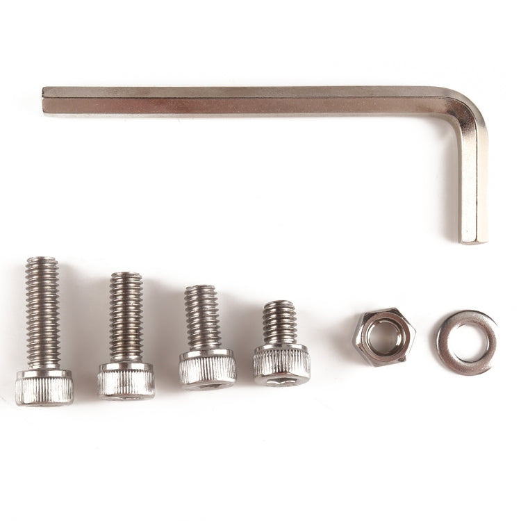 520 PCS 304 Stainless Steel Screws and Nuts M3 M4 M5 M6 Hex Socket Head Cap Screws Gasket Wrench Assortment Set Kit