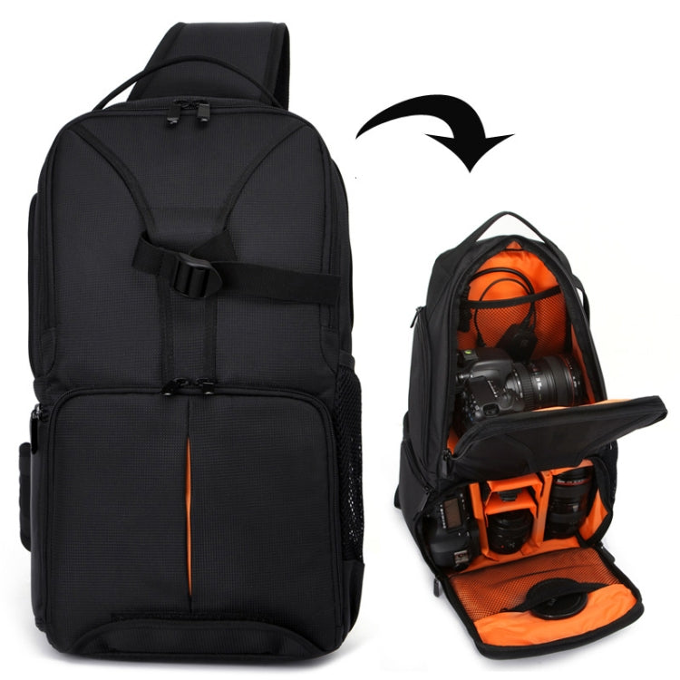 HUWANG Waterproof Shoulder Backpack Padded Shockproof Camera Case Bag for Nikon