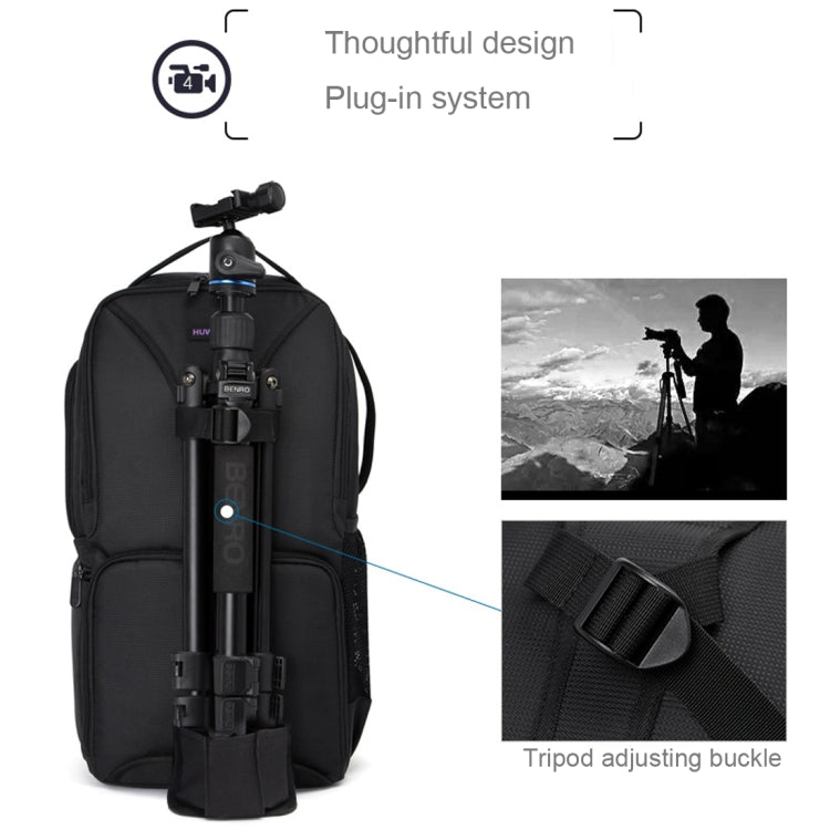 HUWANG Waterproof Shoulder Backpack Padded Shockproof Camera Case Bag for Nikon