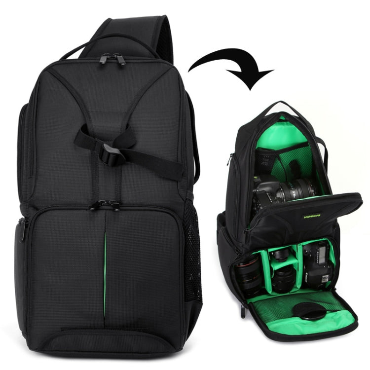 HUWANG Waterproof Shoulder Backpack Padded Shockproof Camera Case Bag for Nikon