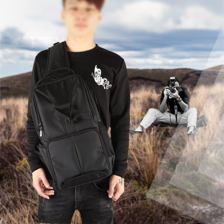 HUWANG Waterproof Shoulder Backpack Padded Shockproof Camera Case Bag for Nikon