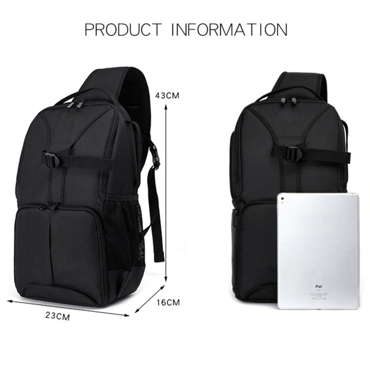 HUWANG Waterproof Shoulder Backpack Padded Shockproof Camera Case Bag for Nikon