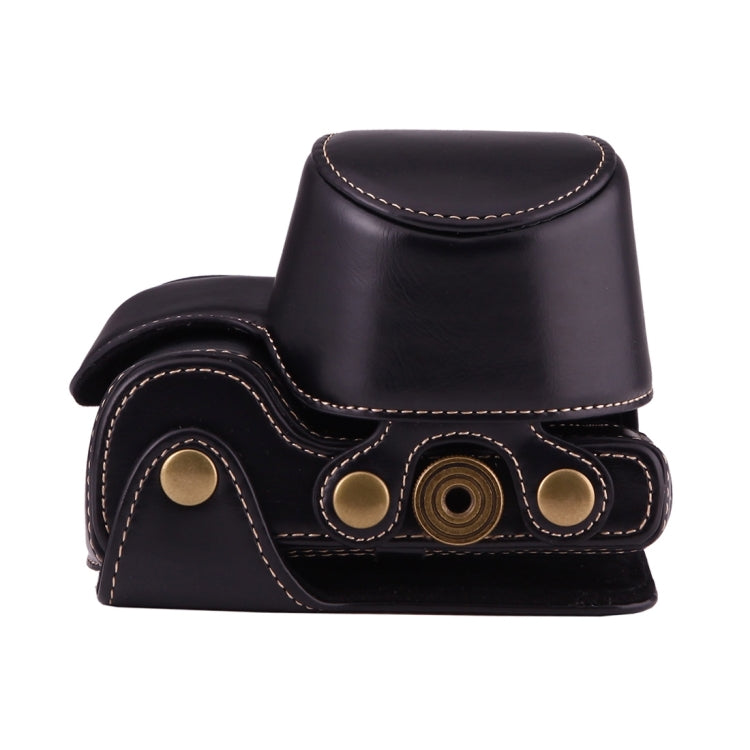 Full Body Camera PU Leather Case Bag with Strap for Sony A6000 / A6300 / Nex 6