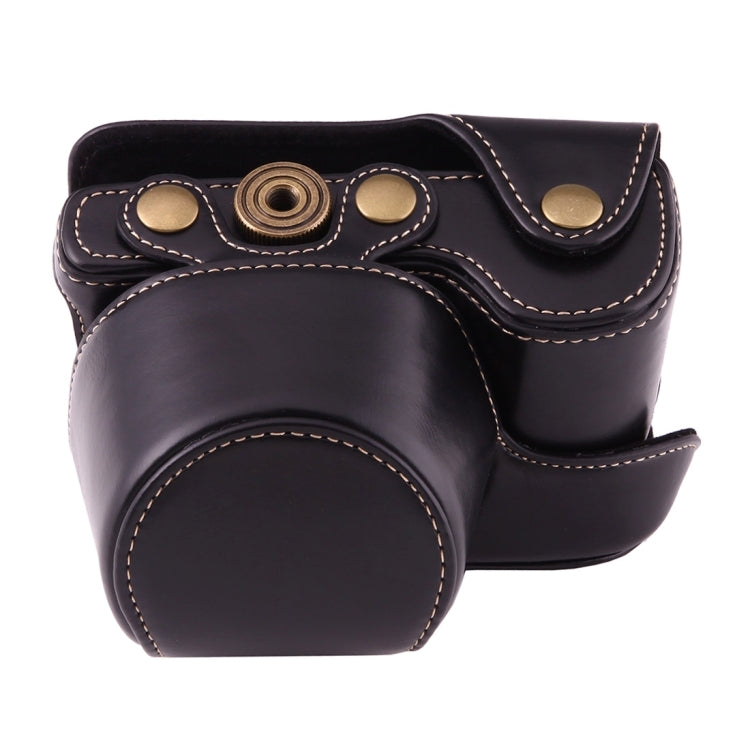 Full Body Camera PU Leather Case Bag with Strap for Sony A6000 / A6300 / Nex 6