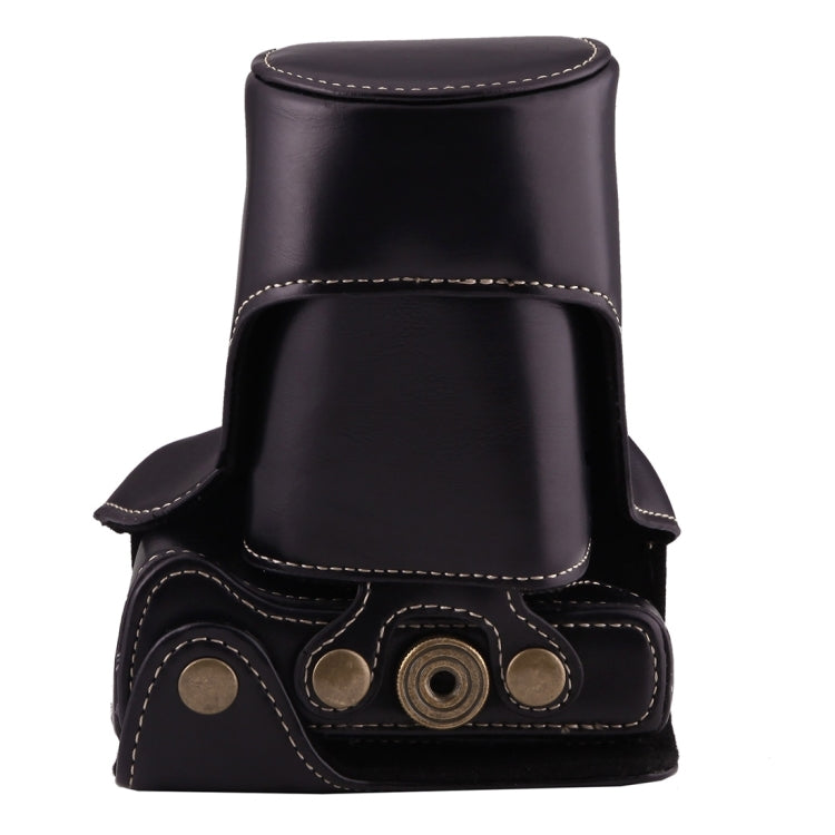 Full Body Camera PU Leather Case Bag with Strap for Canon EOS M3