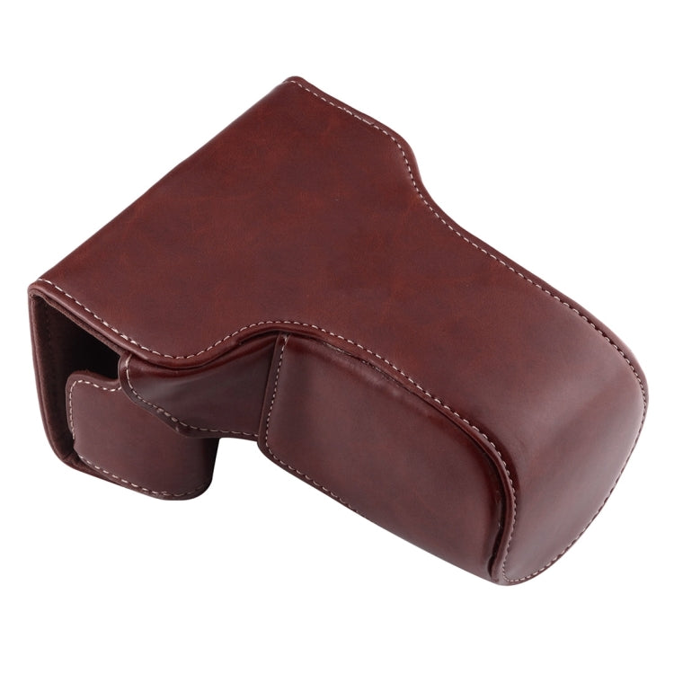 Full Body Camera PU Leather Case Bag with Strap for Canon EOS M3