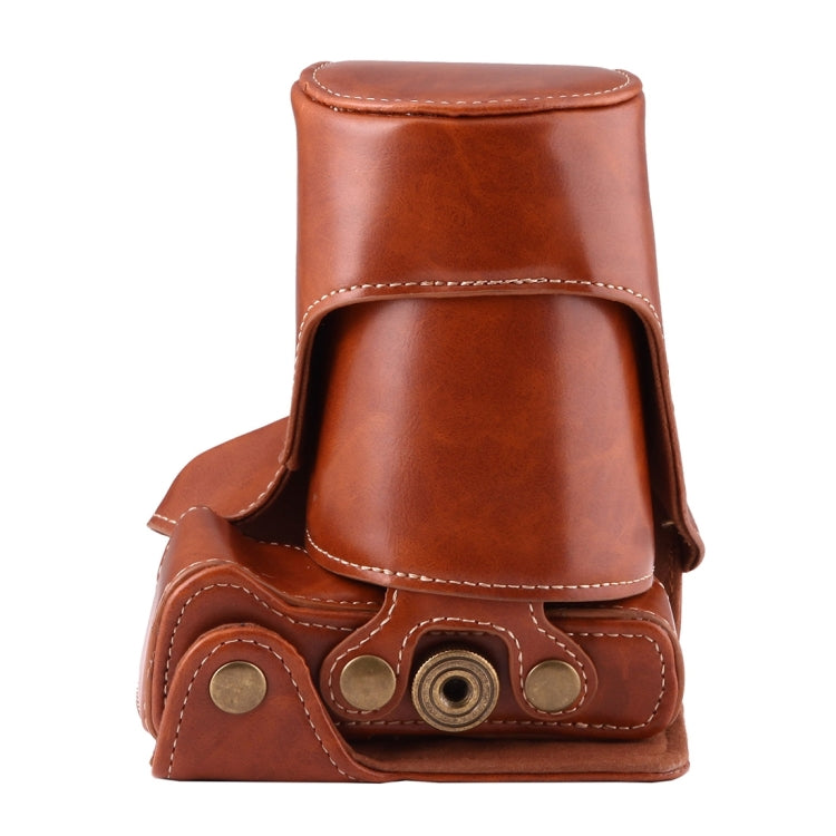 Full Body Camera PU Leather Case Bag with Strap for Canon EOS M3