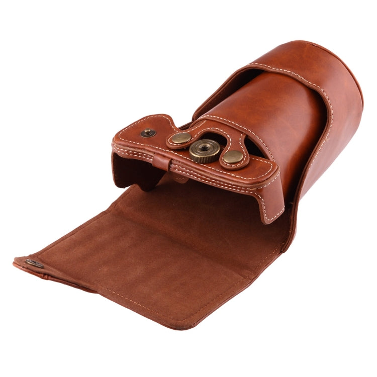 Full Body Camera PU Leather Case Bag with Strap for Canon EOS M3