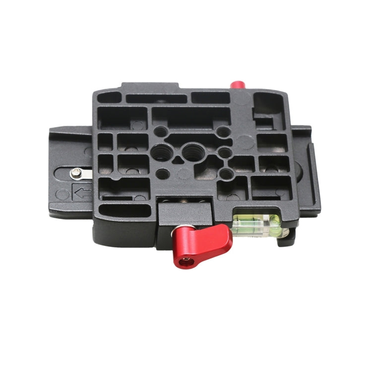 Quick Release Clamp Adapter + Quick Release Plate P200 Compatible for Manfrotto 501 500AH 701HDV 503HDV Q5(Black)