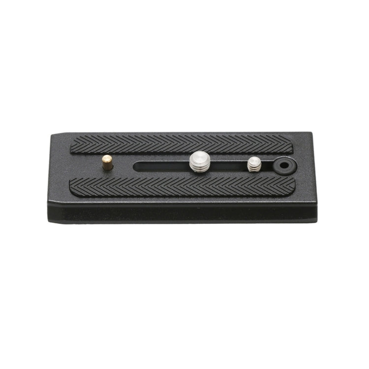 Quick Release Clamp Adapter + Quick Release Plate P200 Compatible for Manfrotto 501 500AH 701HDV 503HDV Q5(Black)