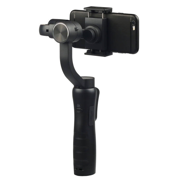 S5 3-Axis Stabilized Handheld Gimbal Stabilizer for Smartphones(Black)