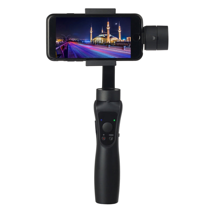 S5 3-Axis Stabilized Handheld Gimbal Stabilizer for Smartphones(Black)
