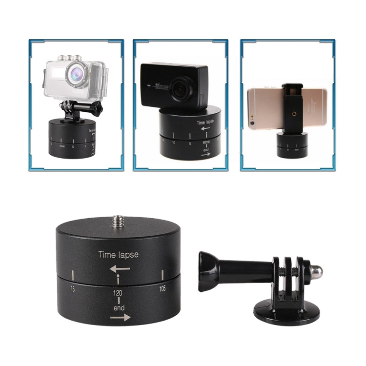 120min Auto Rotation Camera Mount for GoPro