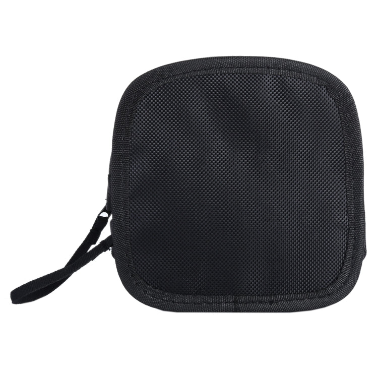 9PCS Nylon Filter Bag with Strap, Size:14×12×6cm(Black)