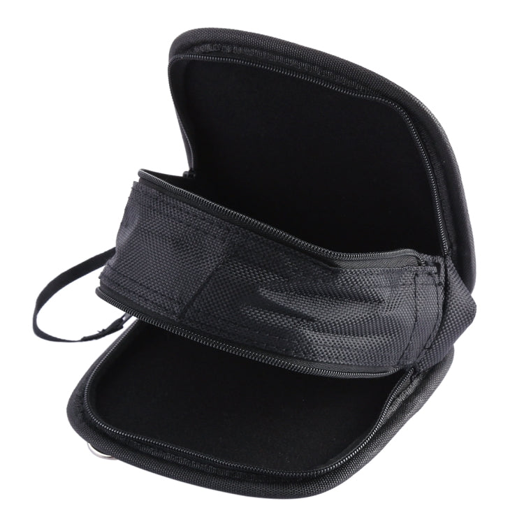 9PCS Nylon Filter Bag with Strap, Size:14×12×6cm(Black)