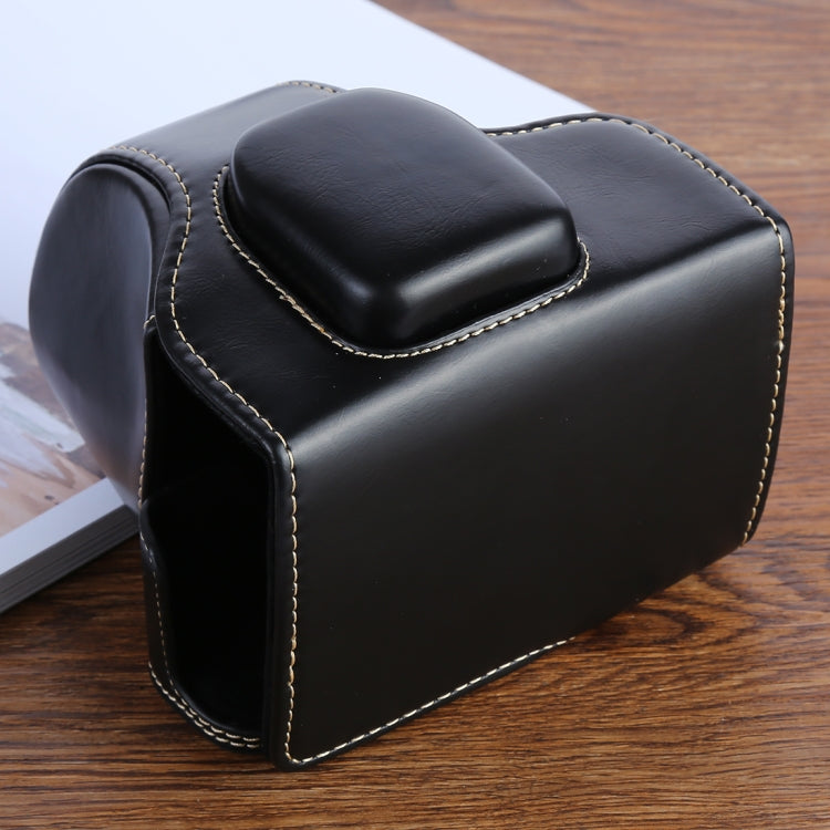 XT100 PU Leather Camera Protective bag for FUJIFILM X-T100 Camera, with Strap