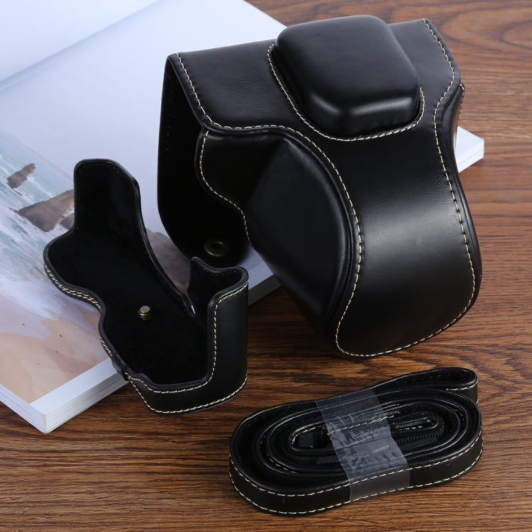 XT100 PU Leather Camera Protective bag for FUJIFILM X-T100 Camera, with Strap