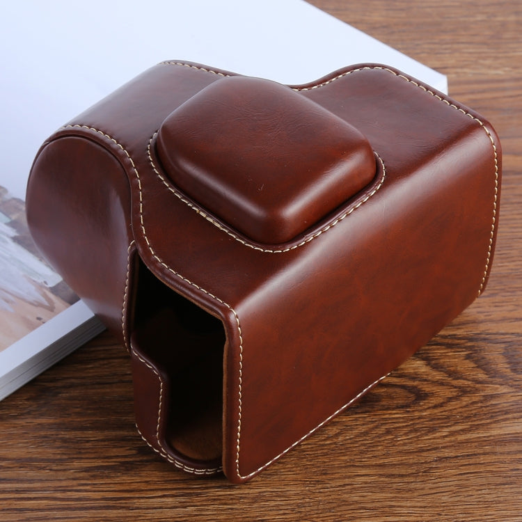 XT100 PU Leather Camera Protective bag for FUJIFILM X-T100 Camera, with Strap