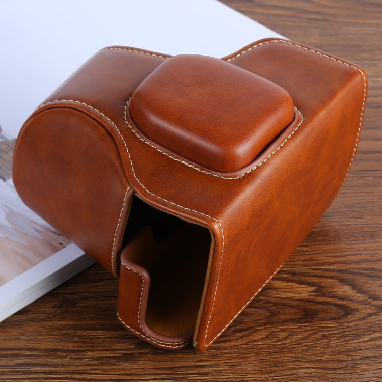 XT100 PU Leather Camera Protective bag for FUJIFILM X-T100 Camera, with Strap