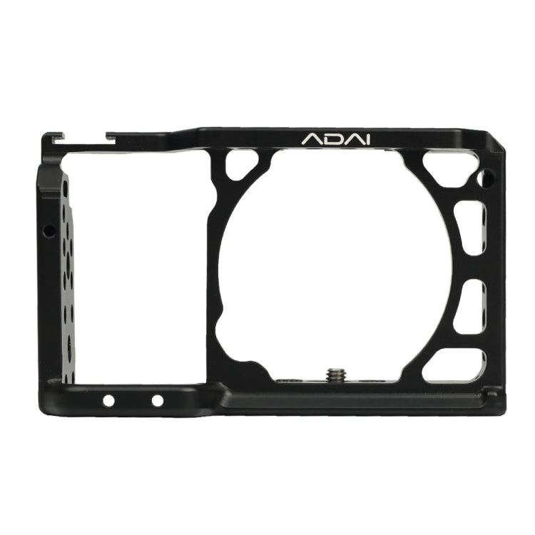 ADAI Camera Video Aluminum Alloy Cage Stabilizer for Sony A6300 / A6500 / A6400 / A6000 / A5000(Black)