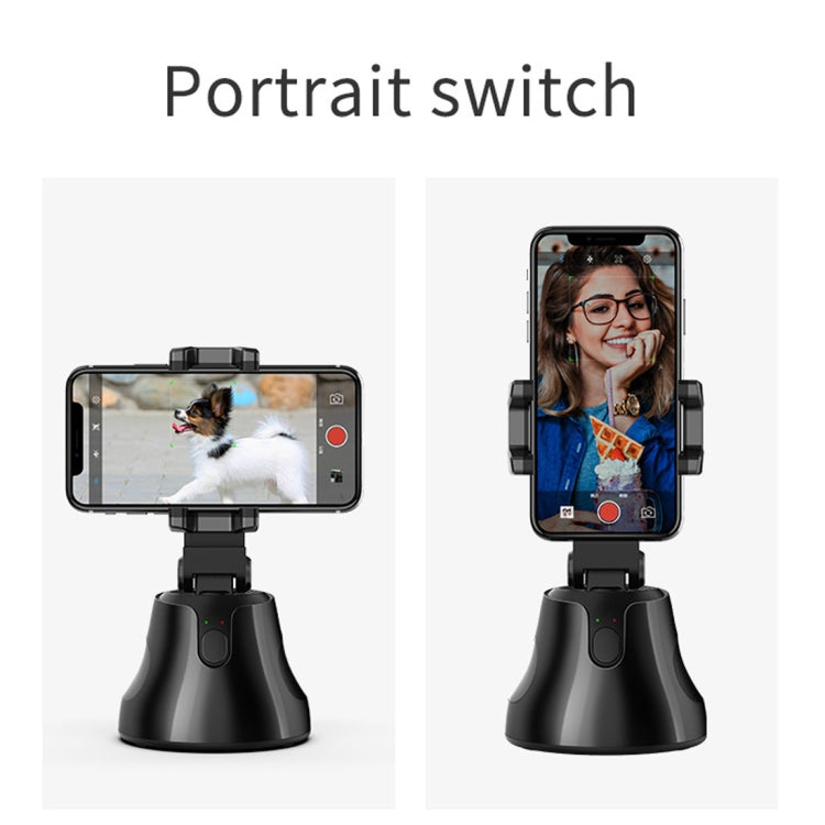 Apai Genie 360 Degree Rotation Panoramic Head Bluetooth Auto Face Tracking Object Tracking Holder with Phone Clamp for Smartphones, GoPro, DSLR Cameras