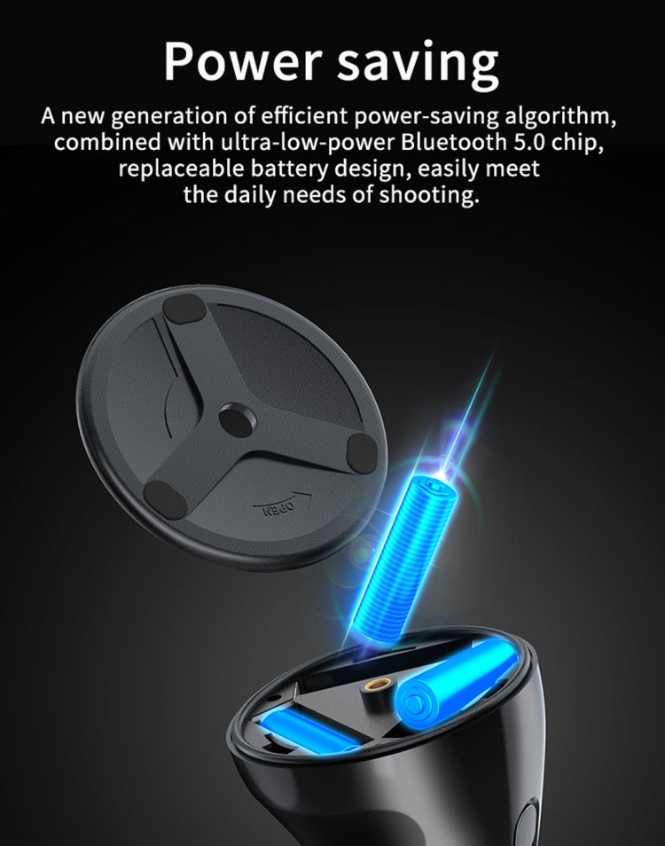 Apai Genie 360 Degree Rotation Panoramic Head Bluetooth Auto Face Tracking Object Tracking Holder with Phone Clamp for Smartphones, GoPro, DSLR Cameras