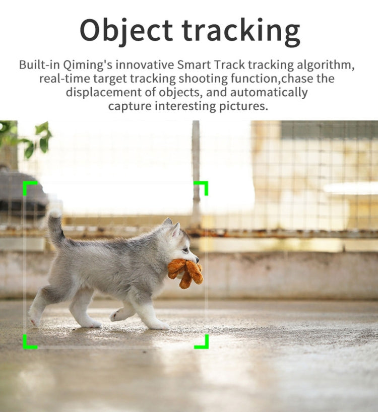 Apai Genie 360 Degree Rotation Panoramic Head Bluetooth Auto Face Tracking Object Tracking Holder with Phone Clamp for Smartphones, GoPro, DSLR Cameras