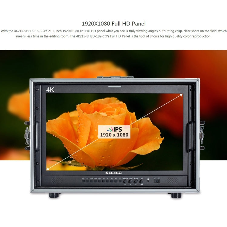 SEETEC 4K215-9HSD-CO 1920x1080 21.5 inch SDI / HDMI Full HD Director Box Camera Field Monitor