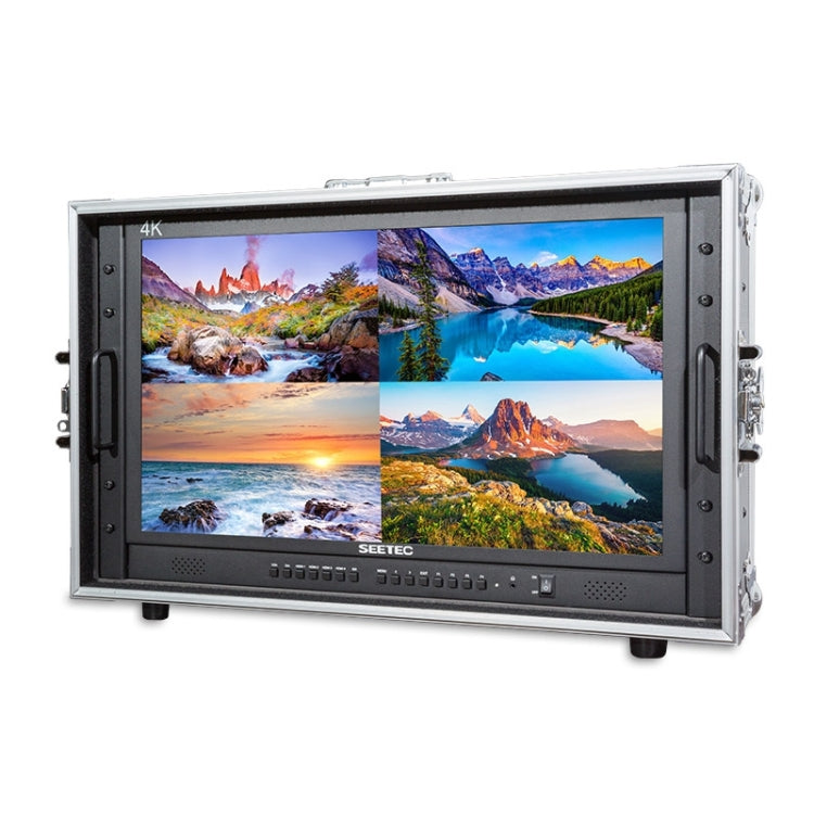 SEETEC 4K238-9HSD-CO 3840x2160 23.8 inch HDMI 4K Ultra HD Director Box Camera Field Monitor, Support Four Screen Split