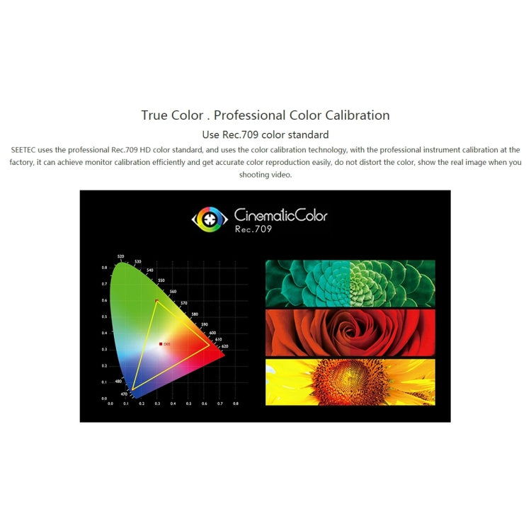 SEETEC ATEM156 1920x1080 15.6 inch IPS Screen HDMI 4K HD Live Broadcast Camera Field Monitor, Support Four Screen Split