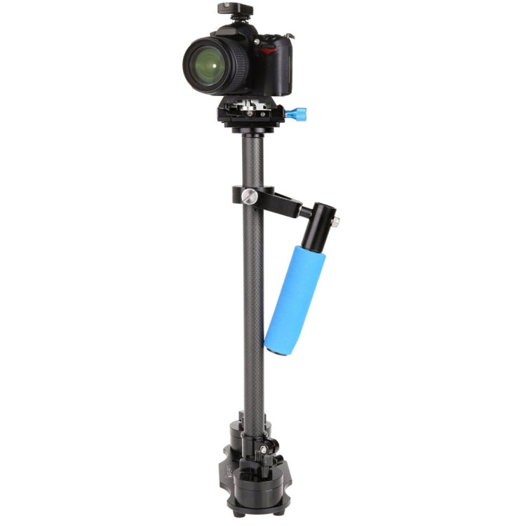 SF-08 60cm Carbon Fiber Handheld Stabilizer with Quick Release Plate for Camcorder DV Video Camera DSLR