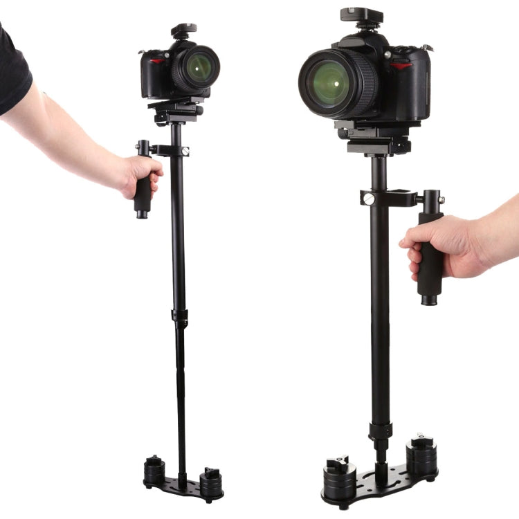 S80+ Enhanced Edition 80cm Handheld Stabilizer with Quick Release Plate for Camcorder DV Video Camera DSLR(Black)