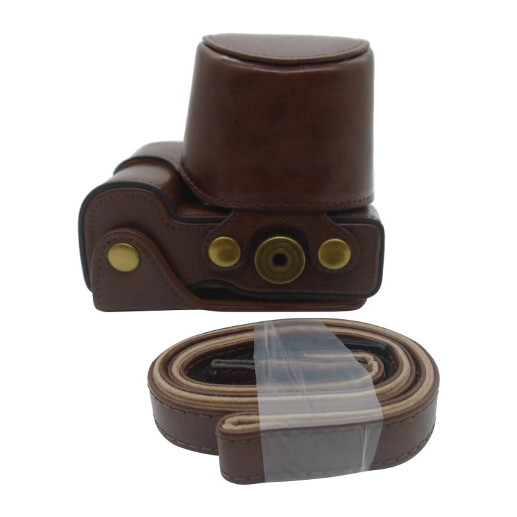 Full Body Camera PU Leather Case Bag for Sony ZV-E10