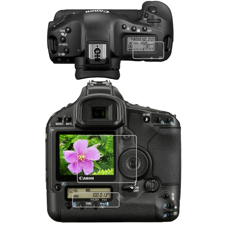 Camera Polycarbonate LCD Guard Film Screen Protector for CANON 1DS MARK III