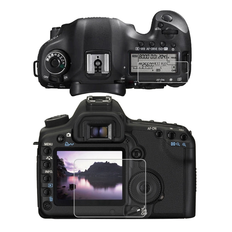 Camera Polycarbonate LCD Guard Film Screen Protector for CANON 5D
