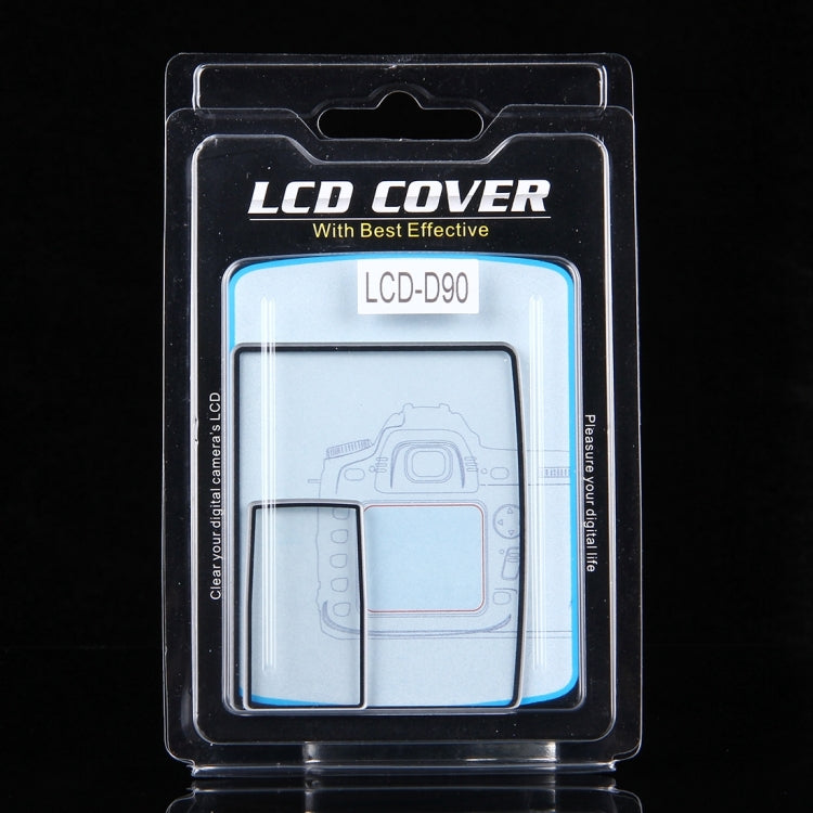 Camera Polycarbonate LCD Guard Film Screen Protector for NIKON D90