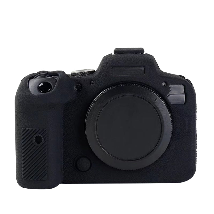 For Canon EOS R6 Litchi Texure Soft Silicone Case