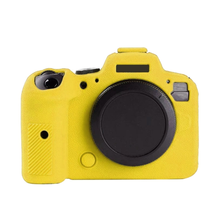 For Canon EOS R6 Litchi Texure Soft Silicone Case