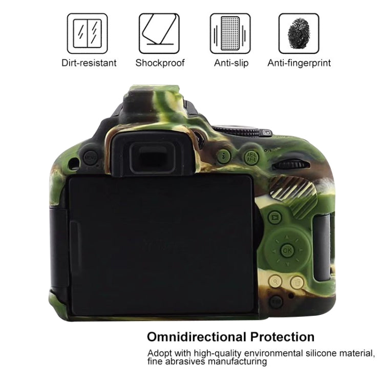 Soft Silicone Protective Case for Nikon D5300
