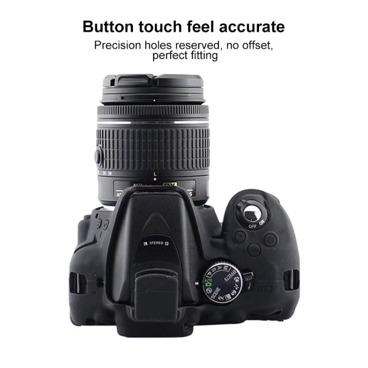 Soft Silicone Protective Case for Nikon D5300