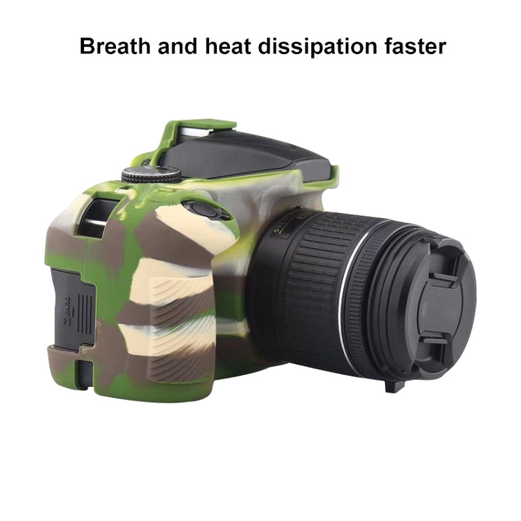 Soft Silicone Protective Case for Nikon D3400 / D3300