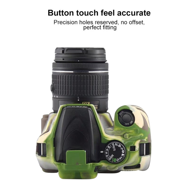 Soft Silicone Protective Case for Nikon D3400 / D3300
