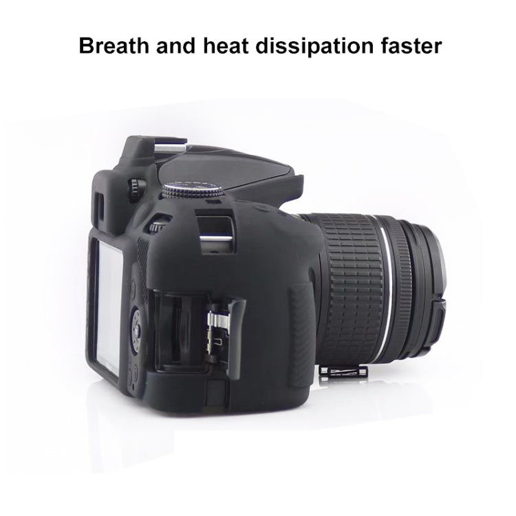 Soft Silicone Protective Case for Nikon D3400 / D3300