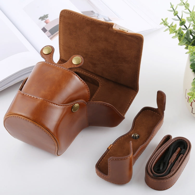 Full Body Camera PU Leather Case Bag with Strap for FUJIFILM X-T3