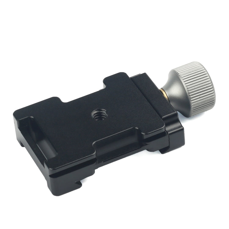 DC38Q Arca Swiss Quick Release Clamp Adapter Plate Mount(Black)