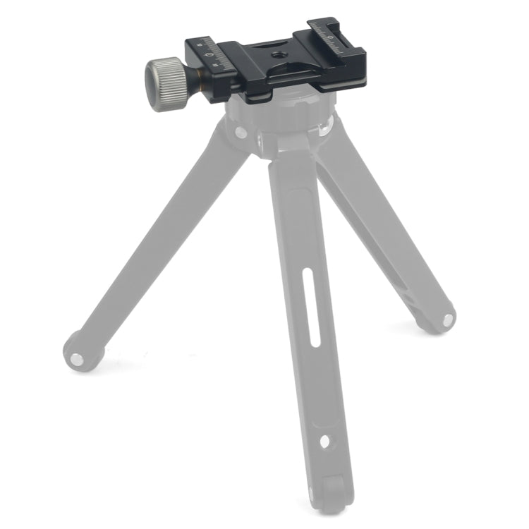 DC38Q Arca Swiss Quick Release Clamp Adapter Plate Mount(Black)