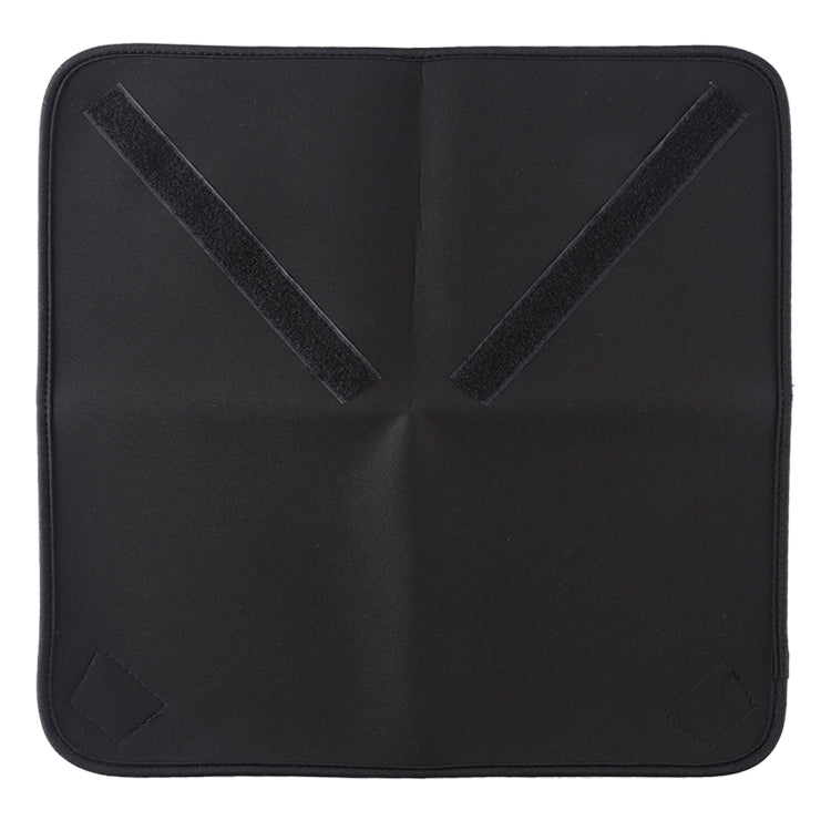 Hundred-folding Cloth Photography Camera SLR Liner Lens Bag Thickening Wrapped Cloth Plus Velvet, Size: 55x55cm (Purple)