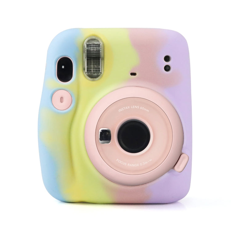 Rainbow Soft Silicone Protective Case for Fujifilm Instax mini 11