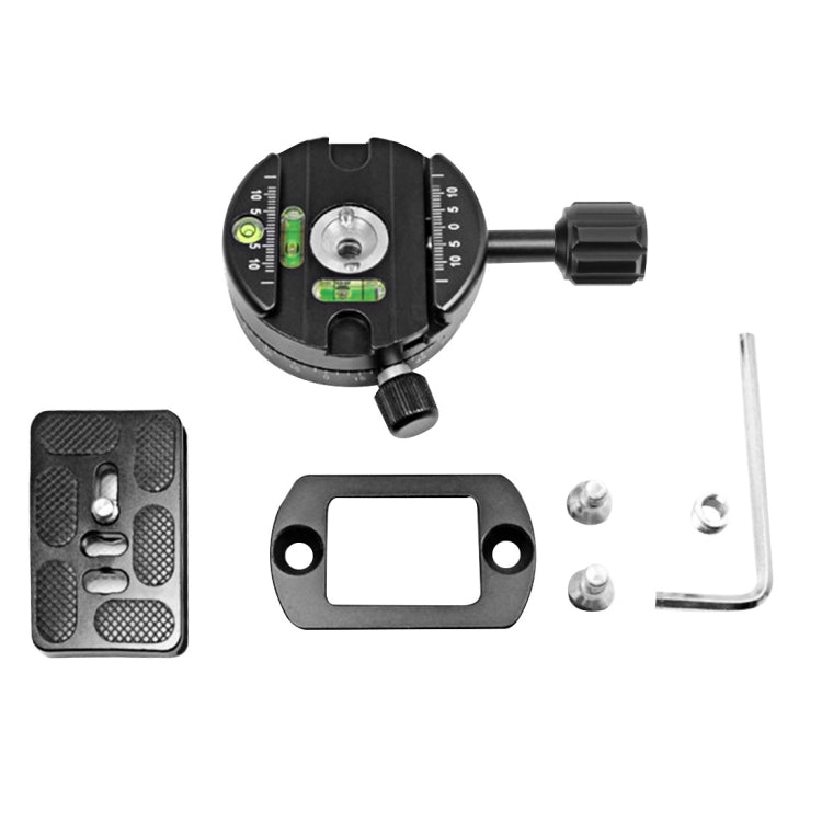 X64 Camera Panorama Pan-shot PTZ Cradle Tripod Head Clamp Base Stand Holder Mount